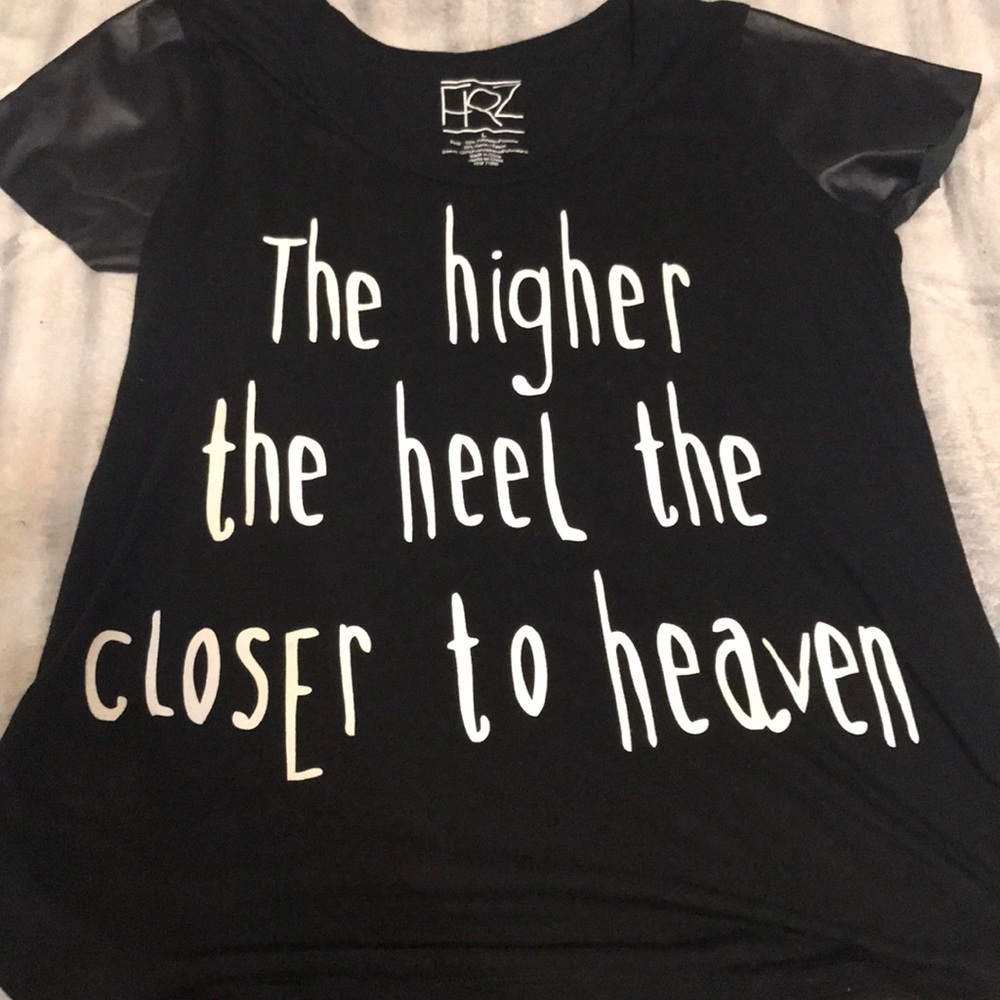 Target black logo tee